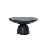 Fasika Coffee Table by Sketch. 700 Dia x 380H Concrete Black